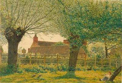 At Binsey, Near Oxford by George Price Boyce